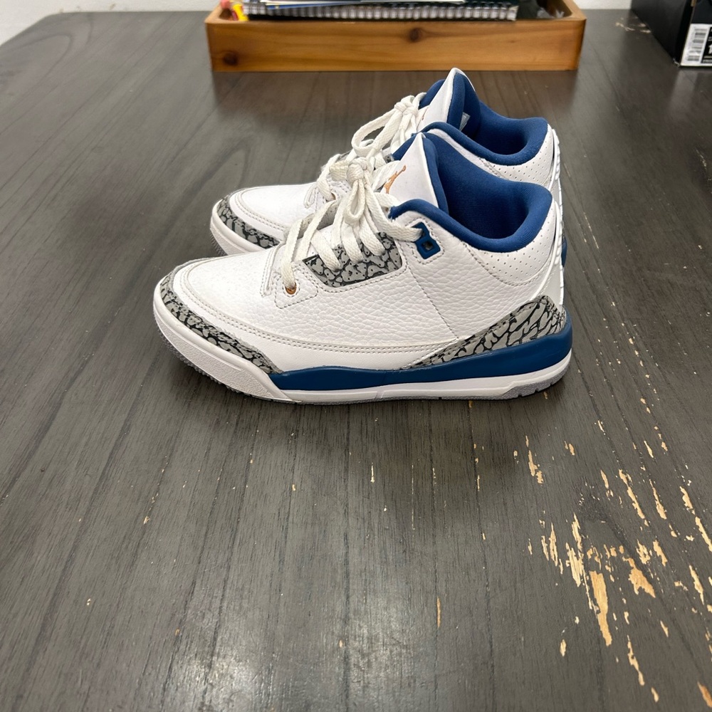 Jordan Kids Sneakers White and Blue